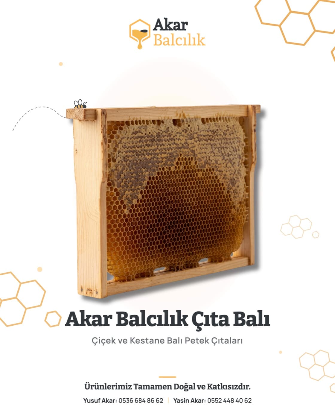 Akar Balcılık comb honey Instagram post
